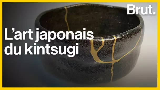 L'art traditionnel japonais du kintsugi pour réparer les objets brisés