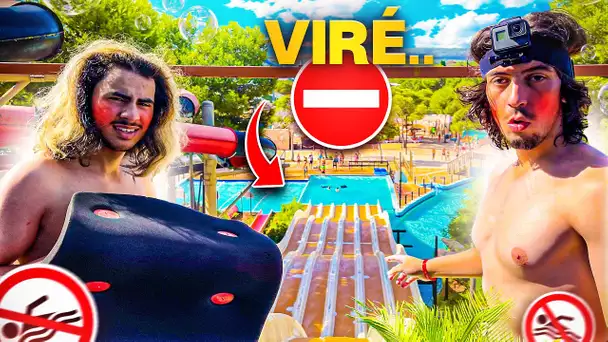 ON SE FAIT VIRÉ D'UN GÉANT PARC AQUATIQUES EN ESPAGNE ! 🤬 ( Désolé pour les insultes)