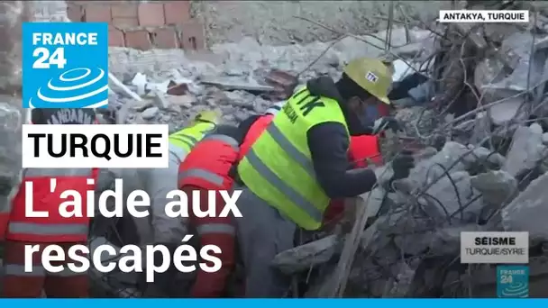 Turquie : 9 jours après le séisme, l'aide aux rescapés est une priorité • FRANCE 24