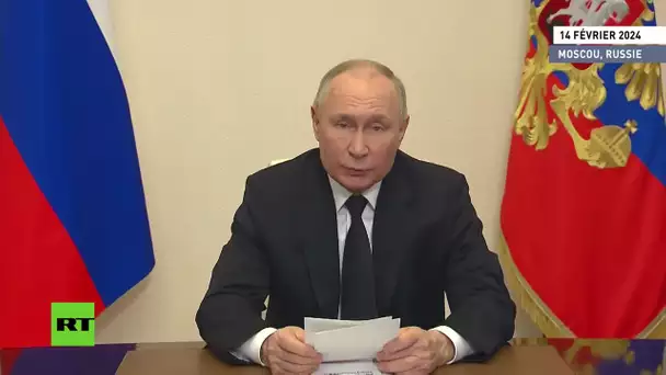 Poutine : Il faut « renforcer les structures du Ministère des situations d’urgences au Donbass »