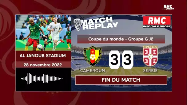 Coupe du monde 2022 : Le goal replay du rebondissant Cameroun 3-3 Serbie
