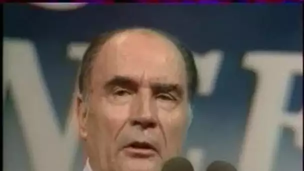 Mitterrand et élus socialistes