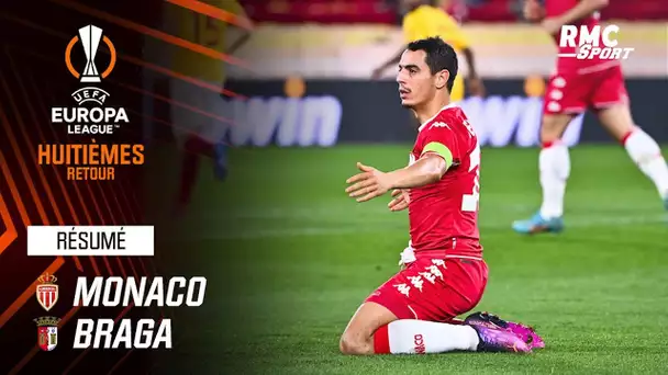 Résumé : Monaco 1-1 Braga (Q) - Ligue Europa (8e de finale retour)
