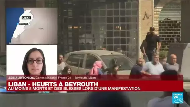 Heurts à Beyrouth : "Le calme semble être revenu dans le quartier de Tayouneh" • FRANCE 24