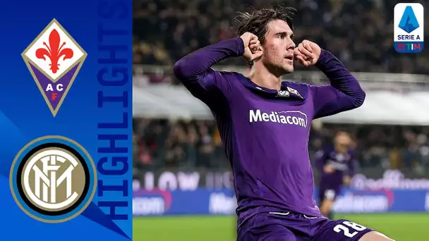 Fiorentina 1-1 Inter | Vlahovic riacciuffa l'Inter in extremis | Serie A TIM