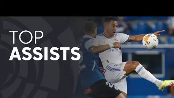 LaLiga Best Assists: Hazard, En-Nesyri & Barrenetxea