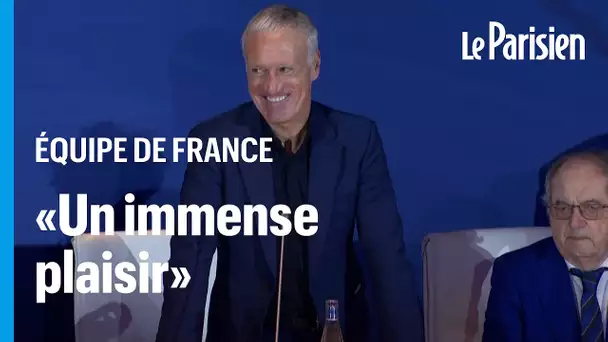 «C'est un immense plaisir» : Deschamps prolonge son contrat à la tête des Bleus jusqu’en 2026