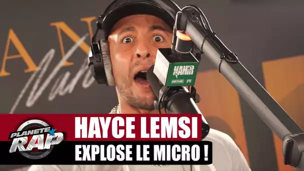 HAYCE LEMSI EXPLOSE le MICRO de SKYROCK une NOUVELLE FOIS ! #PlanèteRap