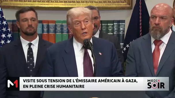Visite sous tension de l’émissaire américain à Gaza, en pleine crise humanitaire
