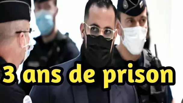 Alexandre Benalla condamné à trois ans de prison dont un ferme