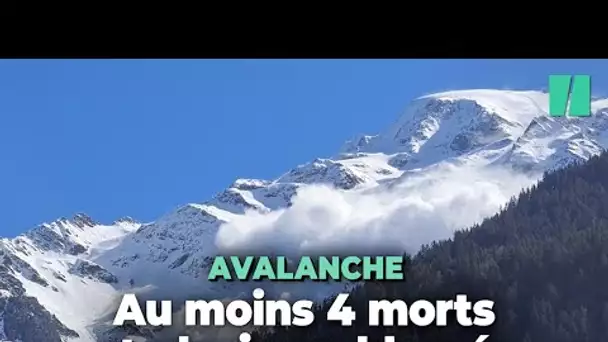Haute-Savoie : Aux Contamines, une avalanche au glacier d’Armancette fait 4 morts
