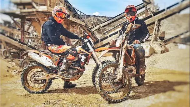 LE RETOUR DES BRANLEURS EN ENDURO ?! 450 & 250 KTM !