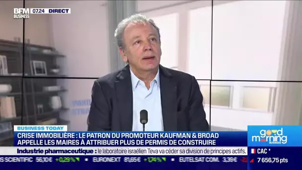 Nordine Hachemi (Kaufman & Broad) : Malgré la crise, le promoteur Kaufman & Broad tient bon