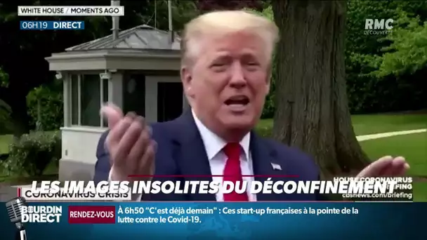 Donald Trump annonce qu'il "a été testé positivement vers le négatif" au Covid-19