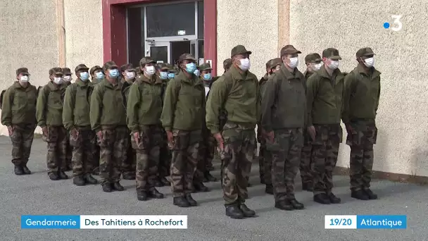 Rochefort : polynésiens à l’École de gendarmerie