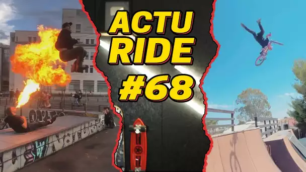 ACTU RIDE #68 : Une planche de surf imprimée en 3D, Un nouveau skatepark à Paris, skate, VTT & BMX !