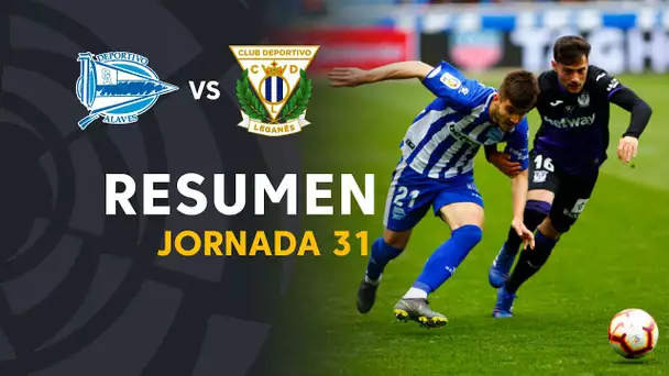 Resumen de Deportivo Alavés vs CD Leganés (1-1)