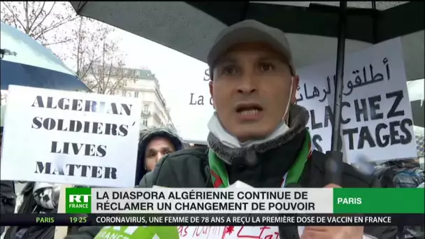 Paris : la diaspora algérienne continue de réclamer «un changement radical du système»