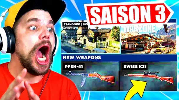 La SAISON 3 de WARZONE et COLD WAR ! (Nouvelle Map, Sniper, PPSH, Standoff ect...)