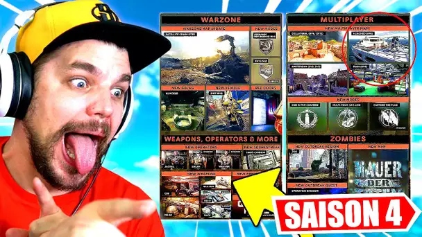 La SAISON 4 de WARZONE : TOUTES LES NOUVEAUTÉS !! (Call of Duty Black Ops Cold War)