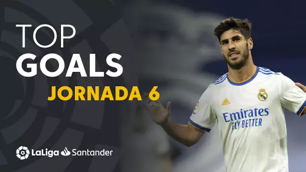 Todos los goles de la jornada 6 de LaLiga Santander 2021/2022