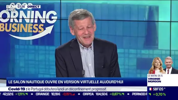 Yves Lyon-Caen (FIN) : Le salon nautique ouvre en version virtuelle aujourd'hui