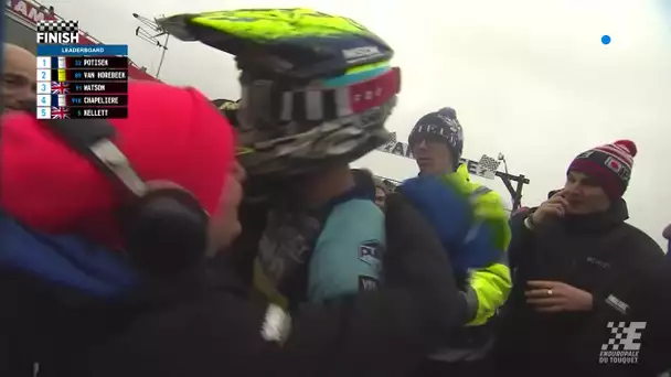 Enduropale du Touquet 2020 : l'arrivée de Milko Potisek, vainqueur impressionnant