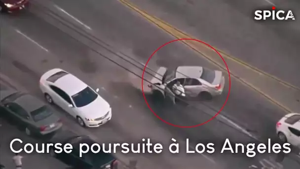 Course poursuite à L.A : les images chocs