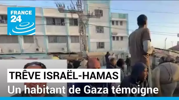 Trêve de 4 jours entre Israël et le Hamas : "On est contents que cette boucherie s'arrête"