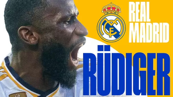 LO MEJOR de RUDIGER con el REAL MADRID en LALIGA EA SPORTS