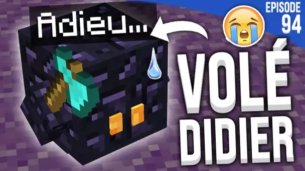 QUELQU&#039;UN A VOLÉ DIDIER... | Minecraft Moddé S4 | Episode 94