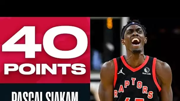 Spicy P Sizzles 🌶 | Pascal Siakam Drops 40!