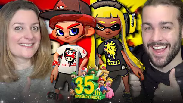 ON JOUE AU SPLATFEST SPECIAL 35 ANS DE SUPER MARIO ! SPLATOON 2 NINTENDO SWITCH