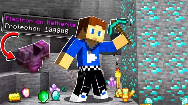 Minecraft MAIS les MINERAIS drop du Stuff ULTRA CHEAT !