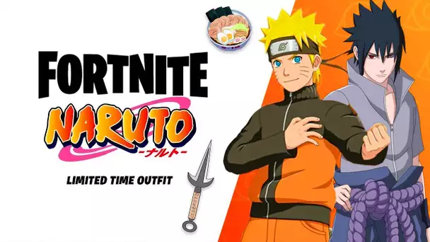 OUI NARUTO ARRIVE SUR FORTNITE ... ET PAS TOUT SEUL ! (FORTNITE NEWS)