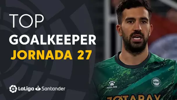 LaLiga Best Goalkeeper Jornada 27: Fernando Pacheco