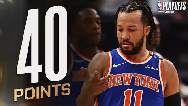Jalen Brunson's SERIES-CLINCHING Performance In Detroit! (40 PTS) | May 1, 2025