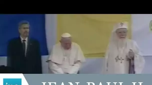 Jean-Paul II en Roumanie en 1999 - Archive INA