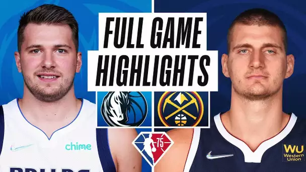 MAVERICKS at NUGGETS | FULL GAME HIGHLIGHTS | October 29, 2021