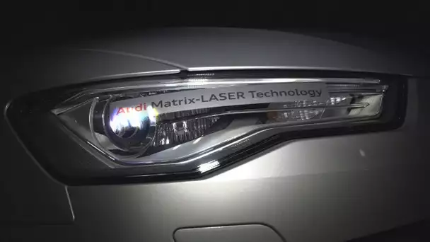AUDI Matrix Laser : les phares intelligents - CES 2016