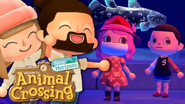 ON A PÉCHÉ UN ÉNORME POISSON !  | ANIMAL CROSSING NEW HORIZONS EPISODE 10 CO-OP