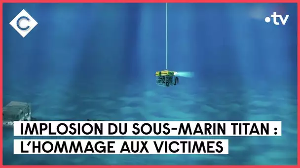 Sous-marin disparu : comment le Titan a-t-il pu imploser ? - C à Vous - 23/06/2023