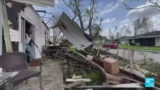 En Louisiane, l'ouragan Ida laisse derrière lui un paysage de désolation • FRANCE 24