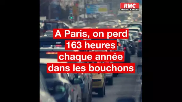 Les français passent jusqu'à 163 heures par an dans les embouteillages: voici ce que cela représente