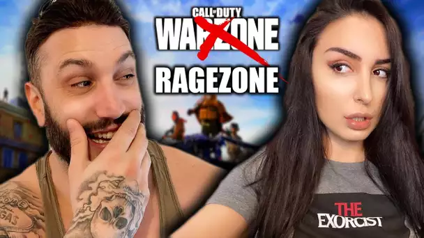 WARZONE COUP DE P*TE EN COUPLE ! PRANK RAGEQUIT !