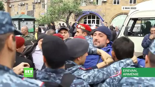 Arménie : arrestations à Erevan lors d'une manifestation contre le premier ministre Nikol Pachinian
