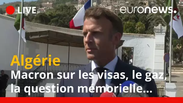 En direct | Algérie : Déclaration d'E. Macron après sa visite du cimetière Saint-Eugène