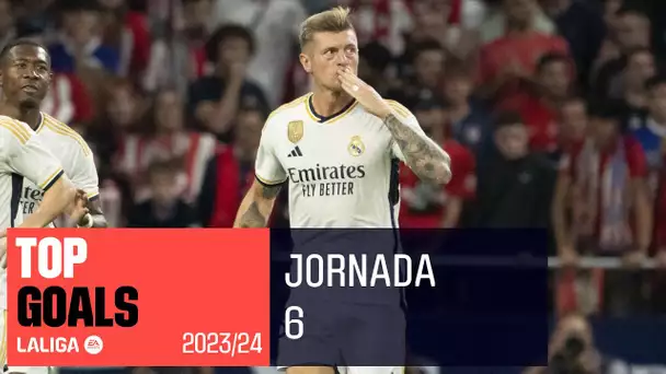 LALIGA TOP 5 Goles Jornada 6 LALIGA EA Sports 2023/2024