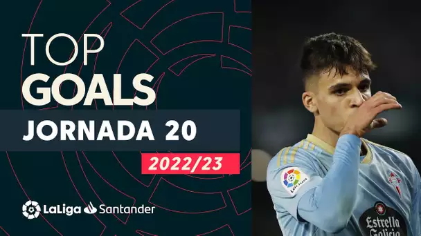 LaLiga TOP 5 Goles Jornada 20 LaLiga Santander 2022/2023