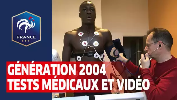 Génération 2004 : tests médicaux et vidéo à Clairefontaine, U16 I FFF 2020
